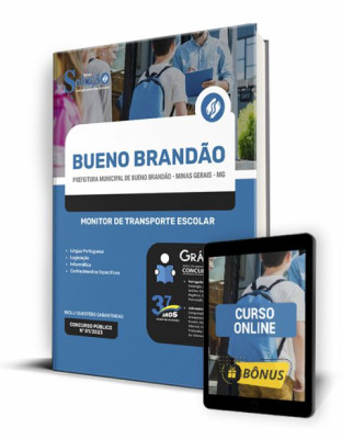 Apostila Prefeitura de Bueno Brandão - MG - Monitor de Transporte Escolar - Imagem 1