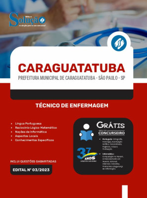 Apostila Prefeitura de Caraguatatuba - SP - Técnico de Enfermagem - Imagem 3