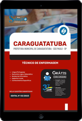 Apostila Prefeitura de Caraguatatuba - SP em PDF - Técnico de Enfermagem - Imagem 1