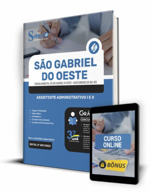 Apostila Câmara de São Gabriel do Oeste - MS - Assistente Administrativo I e II - Imagem 1