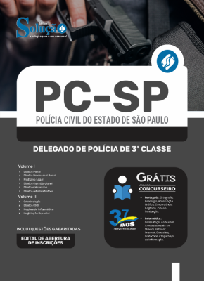 Apostila PC-SP - Delegado de Polícia de 3ª Classe - Imagem 3