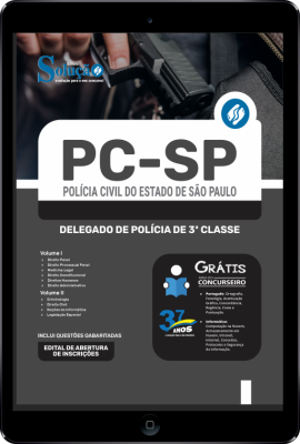 Apostila PC-SP em PDF - Delegado de Polícia de 3ª Classe - Imagem 1