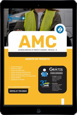 Apostila AMC Fortaleza - CE em PDF - Agente de Trânsito - Imagem 1