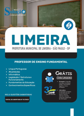 Apostila Prefeitura de Limeira - SP - Professor de Ensino Fundamental - Imagem 3