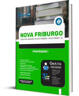 Apostila Prefeitura de Nova Friburgo - RJ - Professor I - Imagem 2