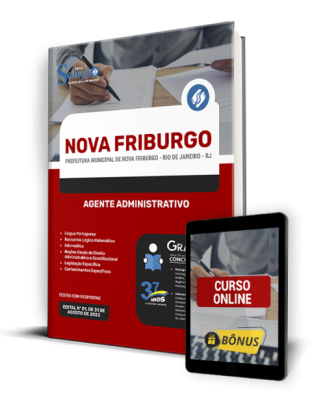 Apostila Prefeitura de Nova Friburgo - RJ - Agente Administrativo - Imagem 1