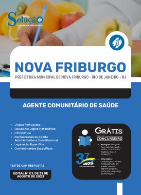 Apostila Prefeitura de Nova Friburgo - RJ - Agente Comunitário de Saúde - Imagem 3