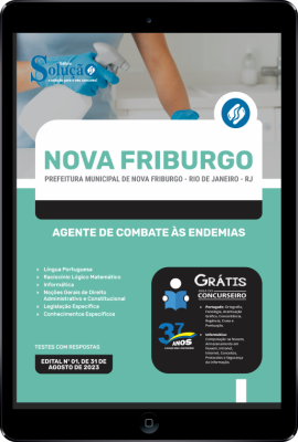 Apostila Prefeitura de Nova Friburgo - RJ em PDF - Agente de Combate às Endemias - Imagem 1