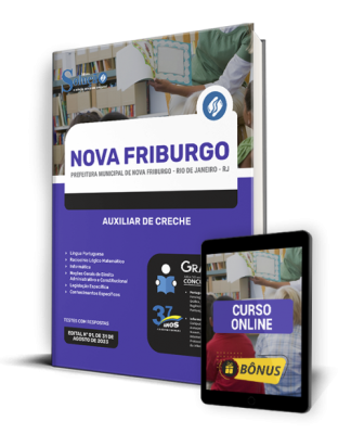 Apostila Prefeitura de Nova Friburgo - RJ - Auxiliar de Creche - Imagem 1