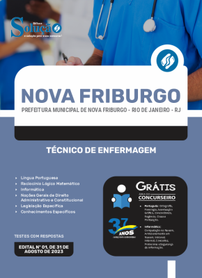 Apostila Prefeitura de Nova Friburgo - RJ - Técnico de Enfermagem - Imagem 3