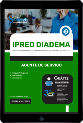 Apostila IPRED Diadema - SP em PDF - Agente de Serviço - Imagem 1