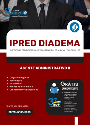 Apostila IPRED Diadema - SP - Agente Administrativo II - Imagem 3