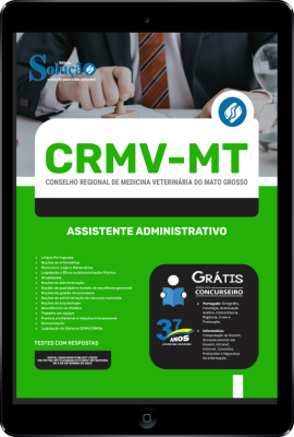 Apostila CRMV-MT em PDF - Assistente Administrativo - Imagem 1