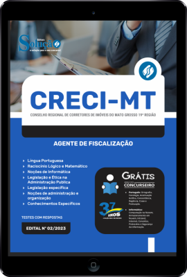 Apostila CRECI-MT em PDF - Agente de Fiscalização - Imagem 1