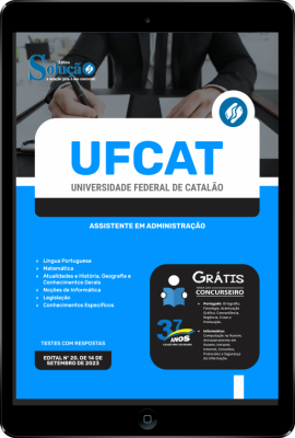 Apostila UFCAT em PDF - Assistente em Administração - Imagem 1