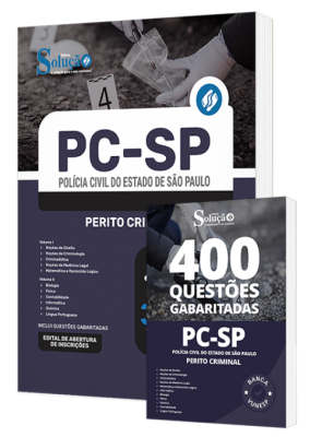 Combo Impresso PC-SP - Perito Criminal