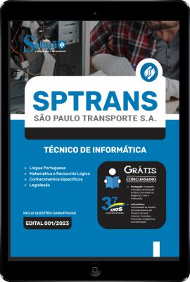 Apostila SPTrans em PDF - Técnico de Informática - Imagem 1