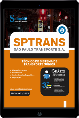 Apostila SPTrans em PDF - Técnico de Sistema de Transporte Júnior - Imagem 1