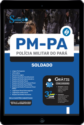 Apostila PM-PA em PDF - Soldado - Imagem 1