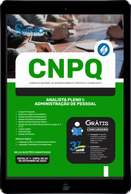 Apostila CNPQ em PDF - Analista Pleno I: Administração de Pessoal - Imagem 1