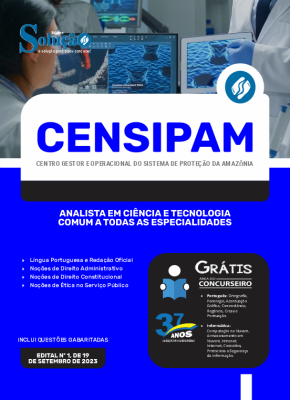 Apostila CENSIPAM - Analista em Ciência e Tecnologia - Comum a Todas as Especialidades - Imagem 3