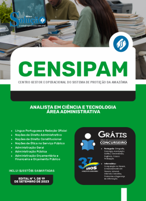 Apostila CENSIPAM - Analista em Ciência e Tecnologia - Área Administrativa - Imagem 3