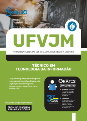 Apostila UFVJM 2023 - Técnico em Tecnologia da Informação