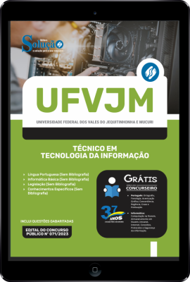 Apostila UFVJM em PDF - Técnico em Tecnologia da Informação - Imagem 1