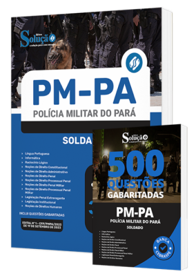 Combo Impresso PM-PA - Soldado - Imagem 1