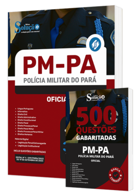 Combo Impresso PM-PA - Oficial - Imagem 1