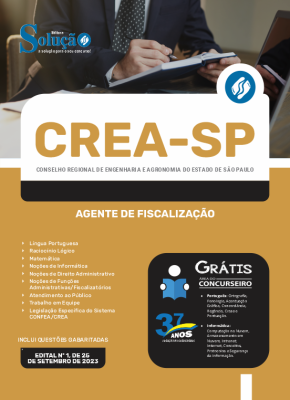 Apostila CREA-SP - Agente de Fiscalização - Imagem 3