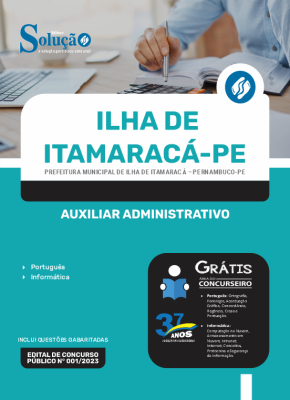 Apostila Prefeitura de Ilha de Itamaracá - PE - Auxiliar Administrativo - Imagem 3