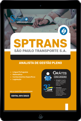 Apostila SPTrans em PDF - Analista de Gestão Pleno - Imagem 1