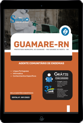 Apostila Prefeitura de Guamaré - RN em PDF - Agente Comunitário de Endemias - Imagem 1