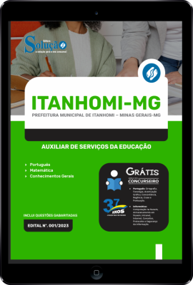 Apostila Prefeitura de Itanhomi - MG em PDF - Auxiliar de Serviços da Educação - Imagem 1