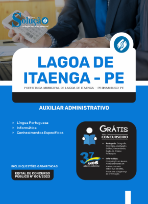 Apostila Prefeitura de Lagoa de Itaenga - PE - Auxiliar Administrativo - Imagem 3