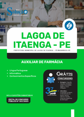 Apostila Prefeitura de Lagoa de Itaenga - PE - Auxiliar de Farmácia - Imagem 3