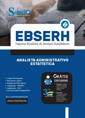 Apostila EBSERH - Analista Administrativo - Estatística - Imagem 3