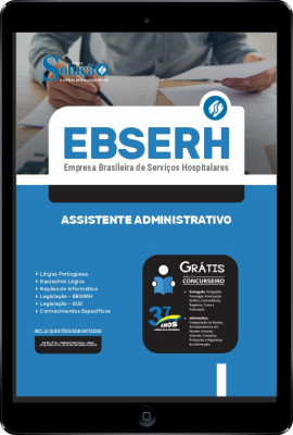 Apostila EBSERH em PDF - Assistente Administrativo - Imagem 1