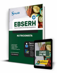 Capa Apostila EBSERH - Nutricionista
