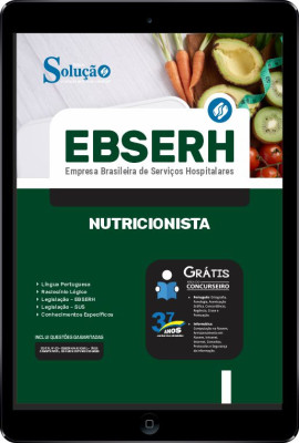 Apostila EBSERH em PDF - Nutricionista - Imagem 1