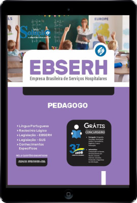 Apostila EBSERH em PDF - Pedagogo - Imagem 1