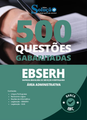 Caderno de Questões EBSERH - Área Administrativa - 500 Questões Gabaritadas - Imagem 2