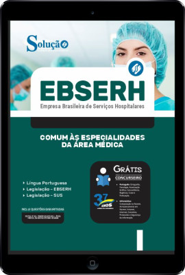 Apostila EBSERH em PDF - Comum às Especialidades da Área Médica - Imagem 1