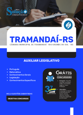 Apostila Câmara de Tramandaí - RS - Auxiliar Legislativo - Imagem 3