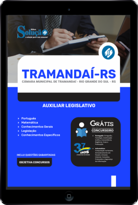 Apostila Câmara de Tramandaí - RS em PDF - Auxiliar Legislativo - Imagem 1