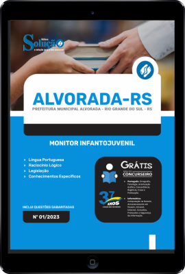 Apostila Prefeitura de Alvorada - RS PDF - Monitor Infanto-Juvenil - Imagem 1