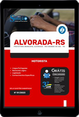 Apostila Prefeitura de Alvorada - RS em PDF - Motorista - Imagem 1