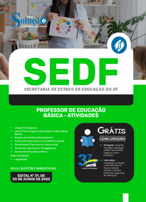 Apostila SEDF - Professor de Educação Básica - Atividades - Imagem 3