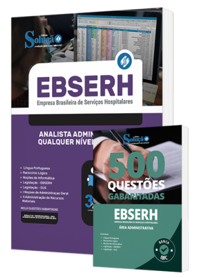 Combo Impresso EBSERH - Analista Administrativo - Qualquer Nível Superior - Imagem 1